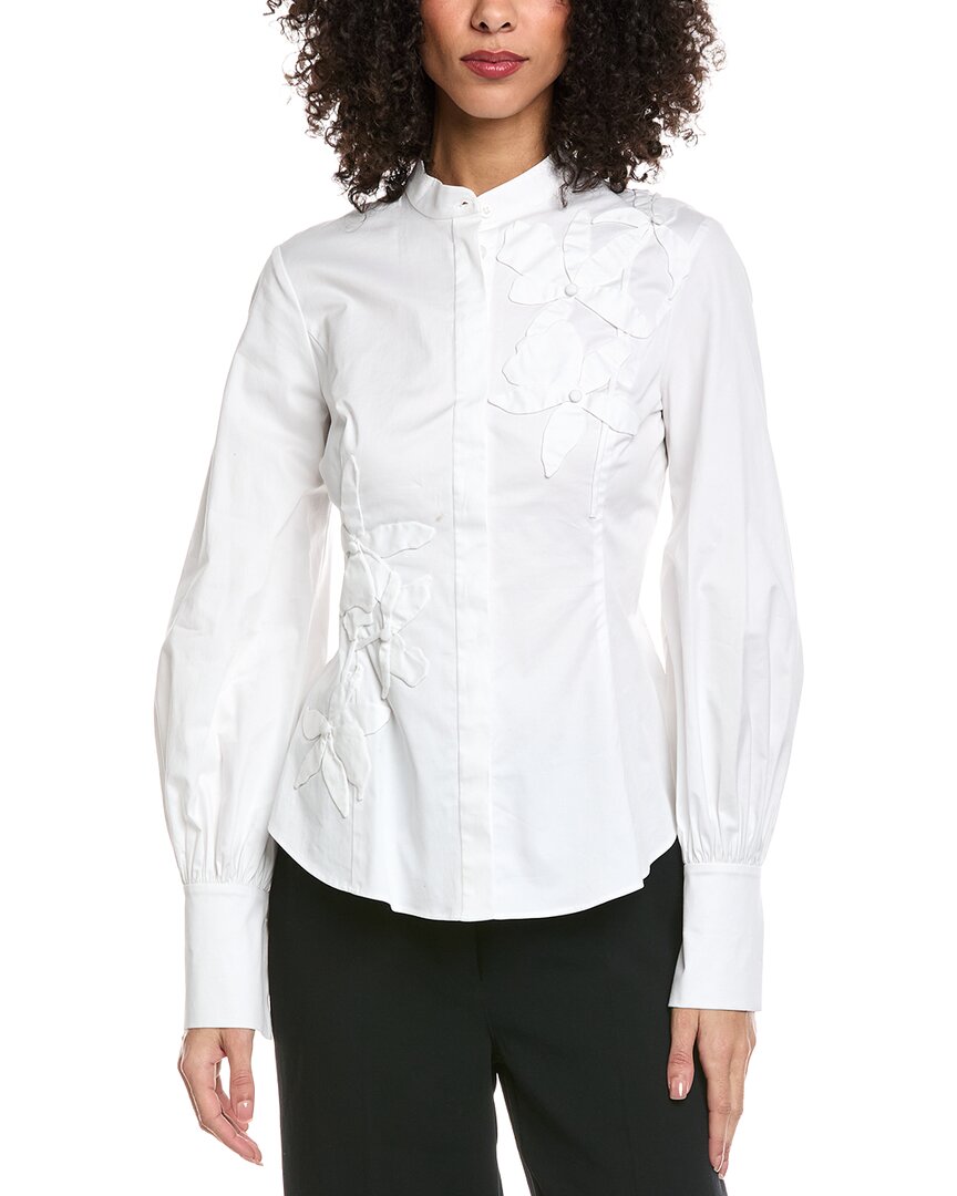 Oscar De La Renta Orchid Shirt