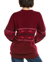 Isabel Marant Etoile Fairisle Wool-Blend Sweaterdress