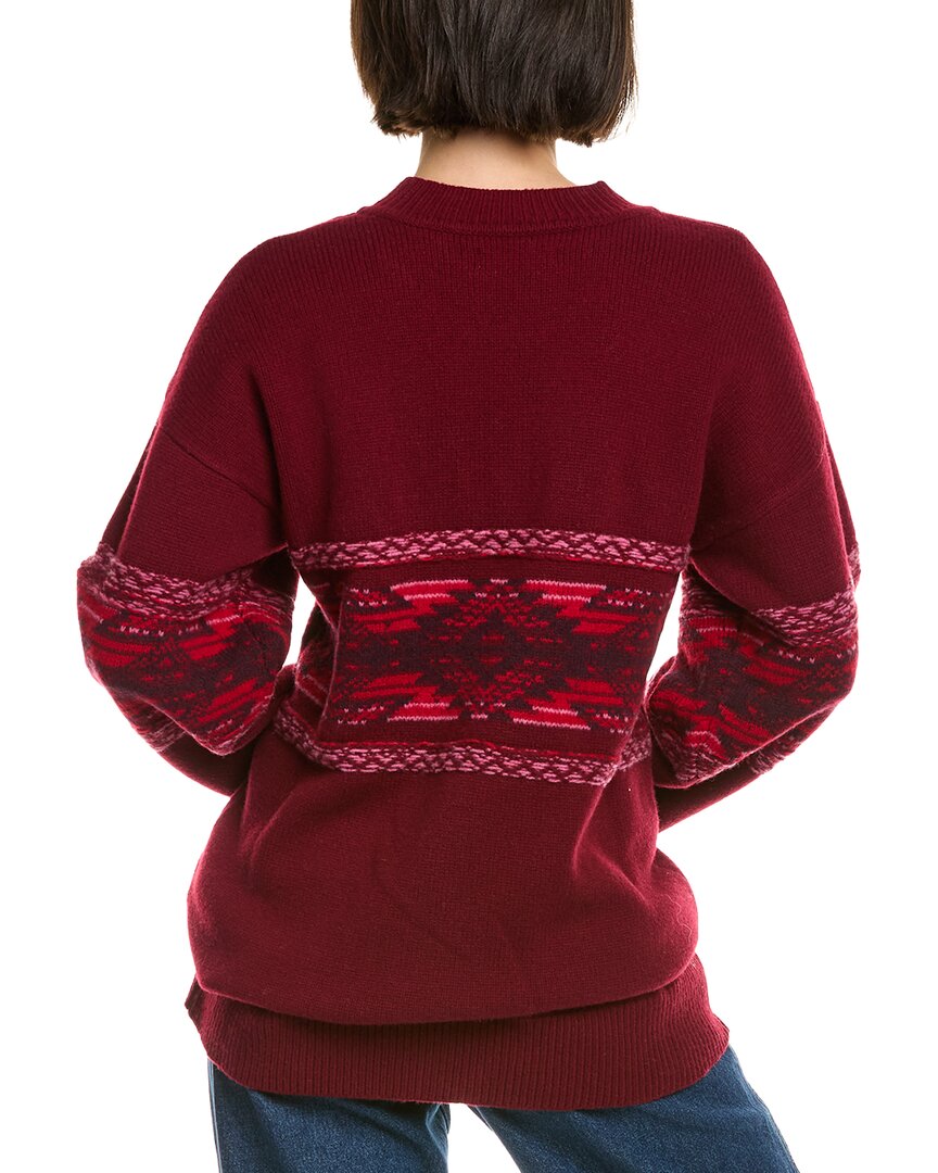 Isabel Marant Etoile Fairisle Wool-Blend Sweaterdress