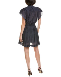 Isabel Marant Etoile Gisele Lace-Trim Mini Dress