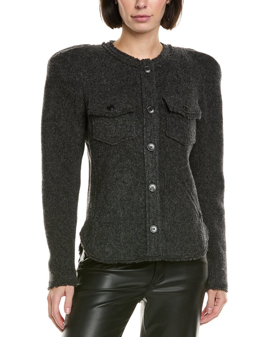 Isabel Marant Etoile Nelly Wool-Blend Jacket