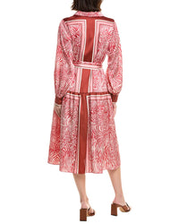 Fate Satin Shirtdress