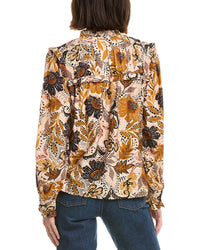 Fate Botanical Print Blouse