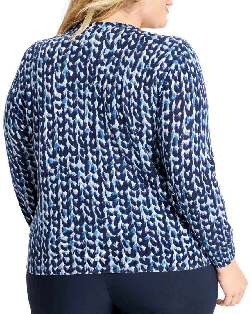 Nic+Zoe Plus Knit Stitch Sweater