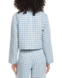 Laundry By Shelli Segal Cropped Tweed Jacket