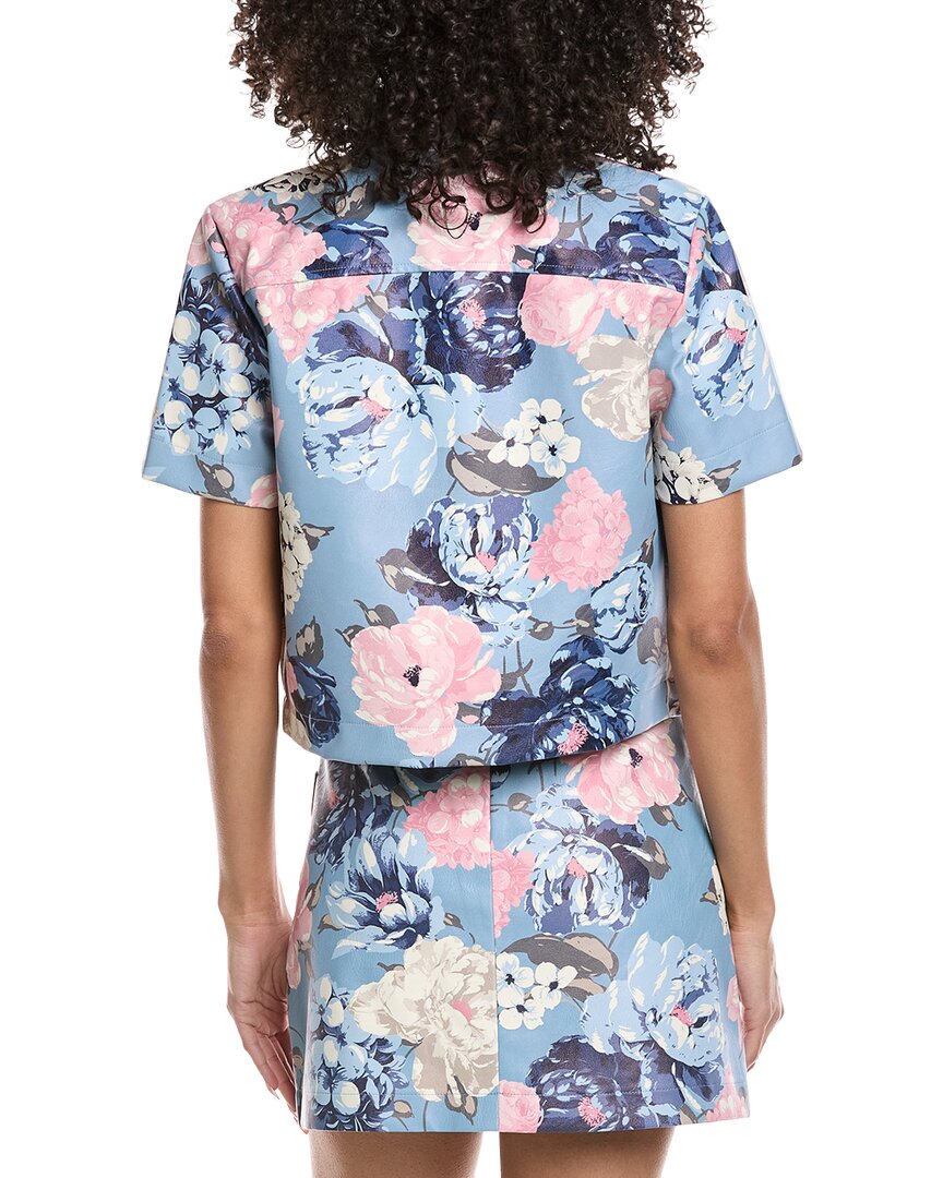 Laundry By Shelli Segal Cropped Printed Jacket