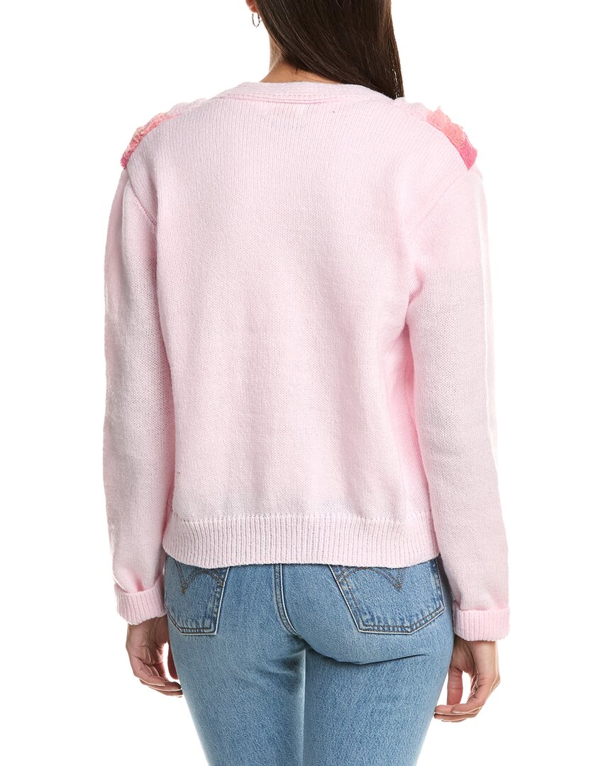 Fate Scallop Ruffle Detail Cardigan