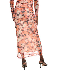 Laundry By Shelli Segal Floral Printed Midi Skirt