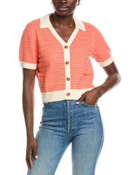 Laundry By Shelli Segal Polo Cardigan