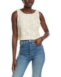 Laundry By Shelli Segal Embroidered Top