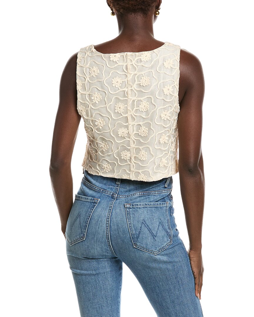Laundry By Shelli Segal Embroidered Top