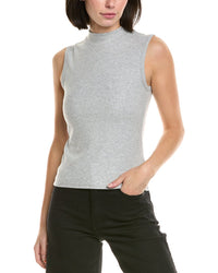 Perfectwhitetee Mel Mock Neck Tank