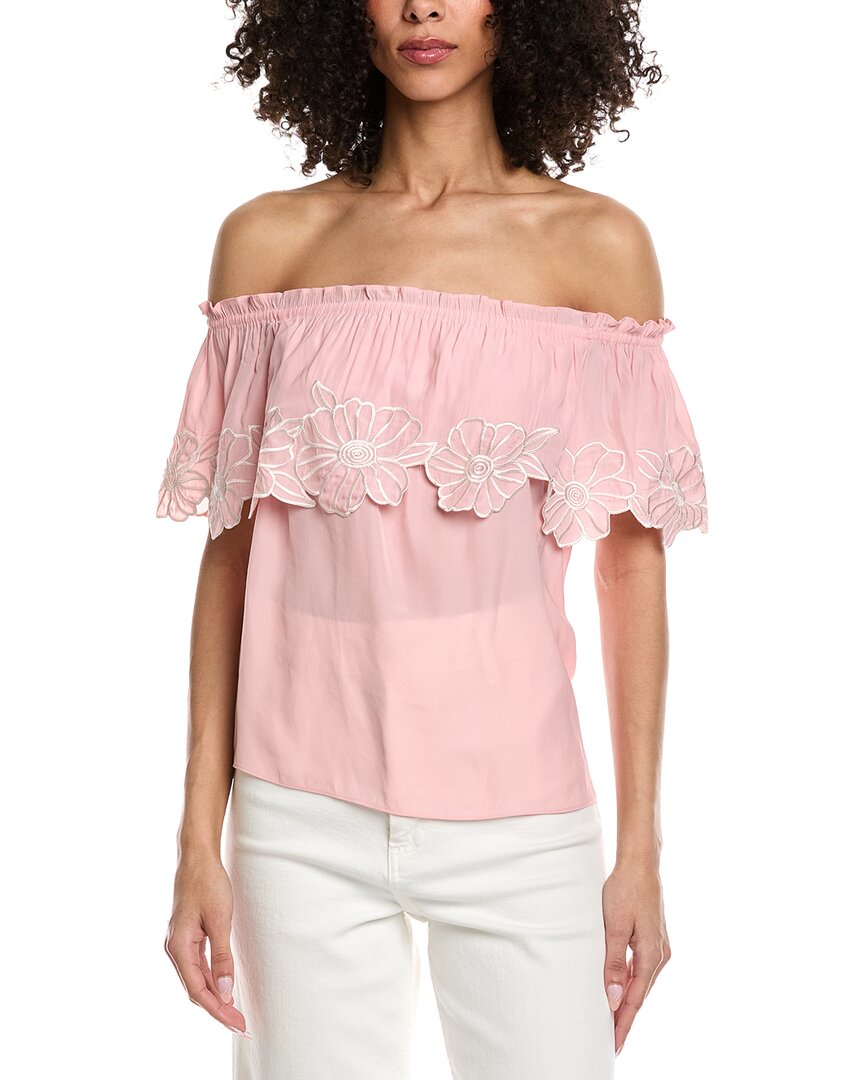 Ramy Brook Cairo Short Sleeve Top