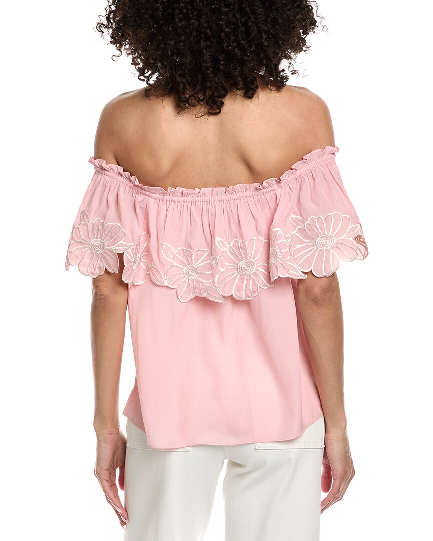 Ramy Brook Cairo Short Sleeve Top
