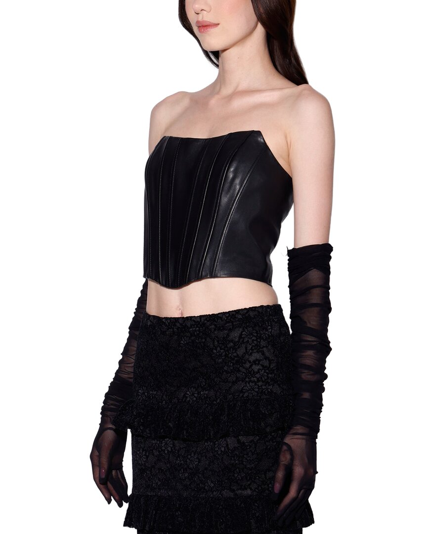 Walter Baker Lizette Leather Dress