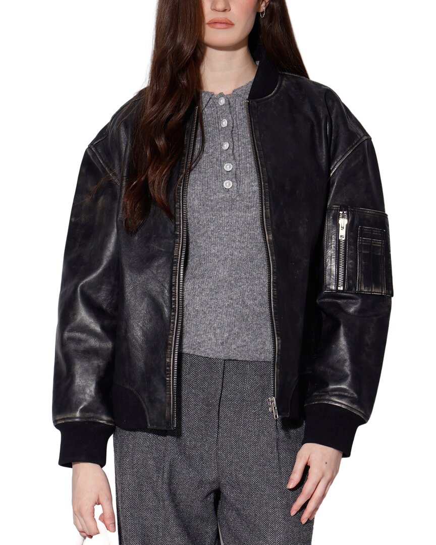 Walter Baker Leela Leather Jacket – Bluefly