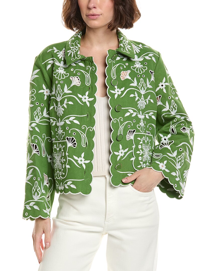 Elie Tahari Elie Tahari The Marianna Embroidered Jacket