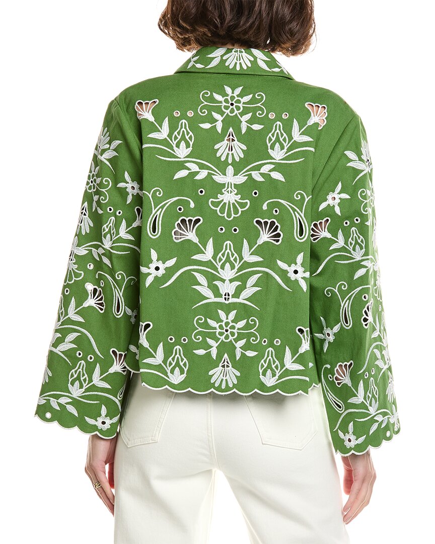 Elie Tahari Elie Tahari The Marianna Embroidered Jacket