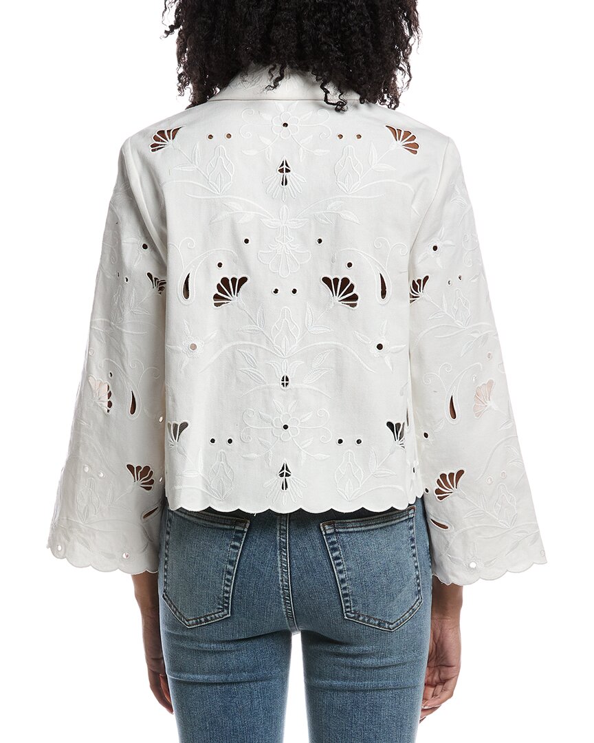 Elie Tahari Elie Tahari The Marianna Embroidered Jacket