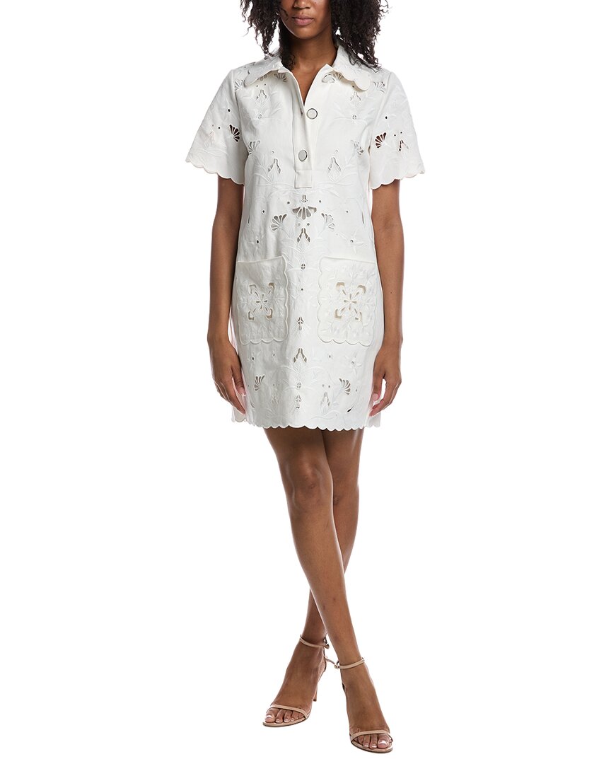 Elie Tahari Elie Tahari The Marianna Embroidered Dress