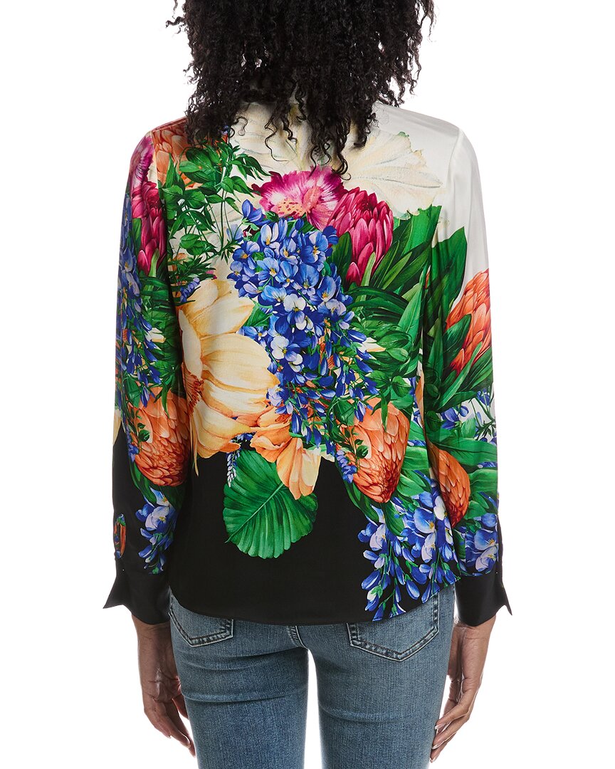 Elie Tahari Elie Tahari The Madeline Spring Meadow Blouse