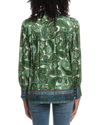 Elie Tahari Elie Tahari The Olivia Regent Paisley Blouse