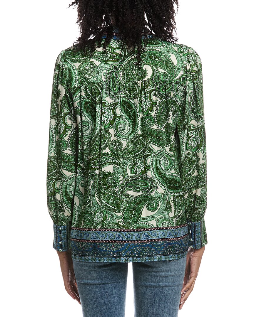 Elie Tahari Elie Tahari The Olivia Regent Paisley Blouse