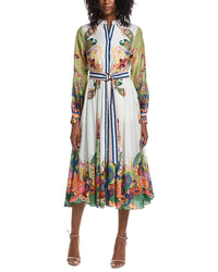 Elie Tahari Elie Tahari The Ester Celestial Paisley Dress