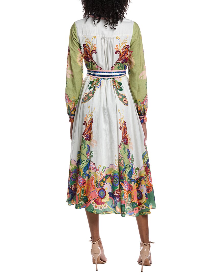 Elie Tahari Elie Tahari The Ester Celestial Paisley Dress