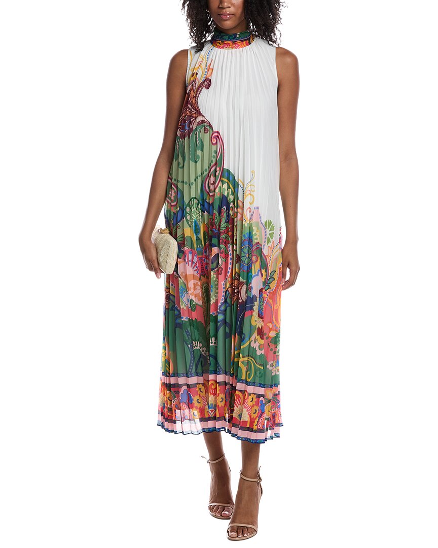 Elie Tahari Elie Tahari The Reilley Celestial Paisley Dress