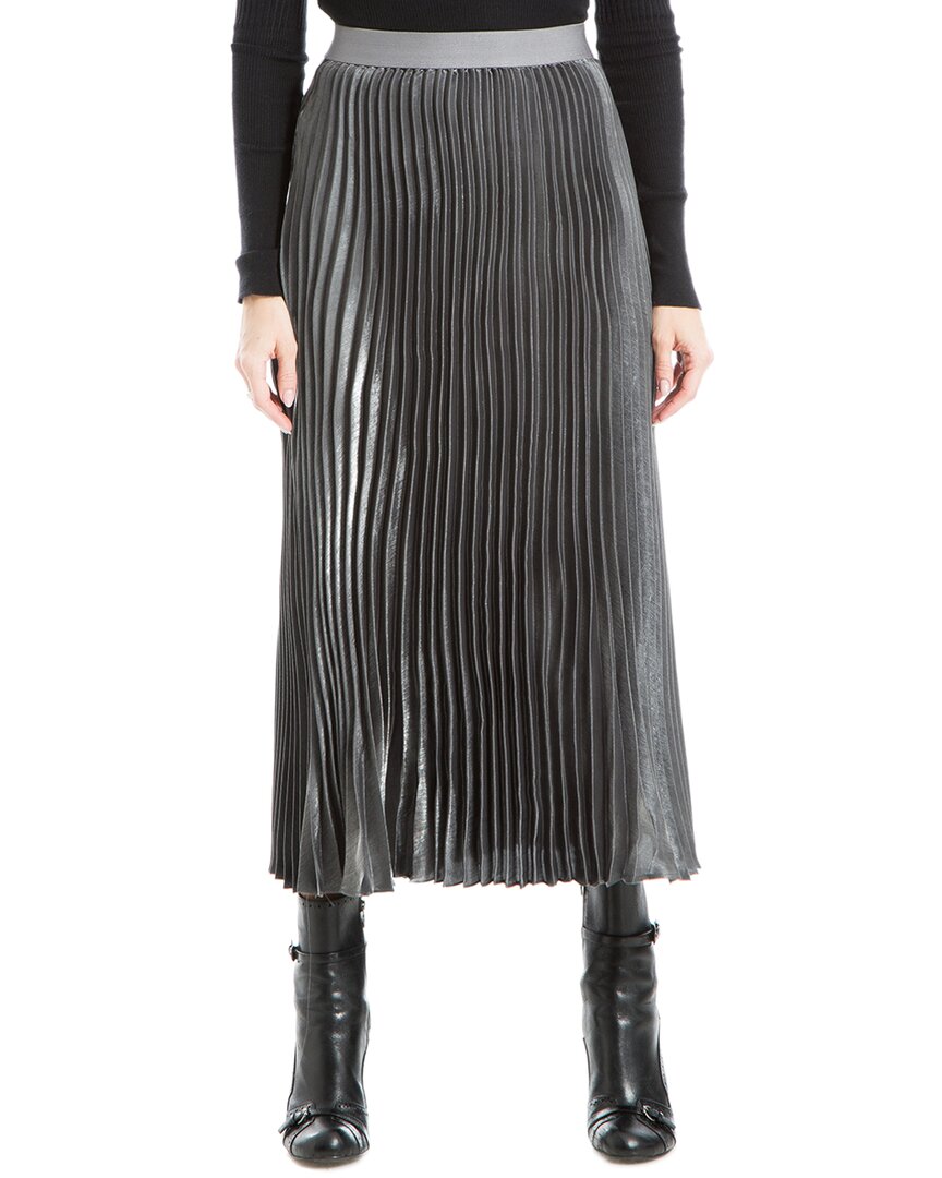 Max Studio Max Studio Pleated Midi Skirt