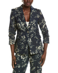Elie Tahari Elie Tahari The Gabby Denim Burnout Jacket