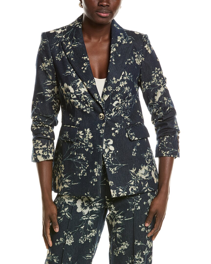 Elie Tahari Elie Tahari The Gabby Denim Burnout Jacket