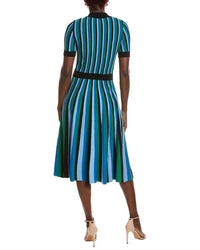 Elie Tahari Elie Tahari The Ana Striped Sweater Dress