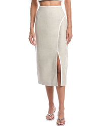 Milly Milly Neriya Linen Skirt