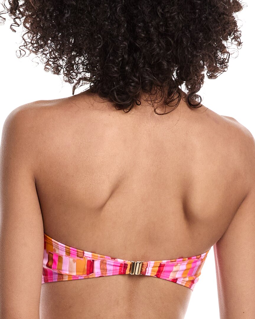 Milly Sunset Tile Knot Bandeau Bikini Top