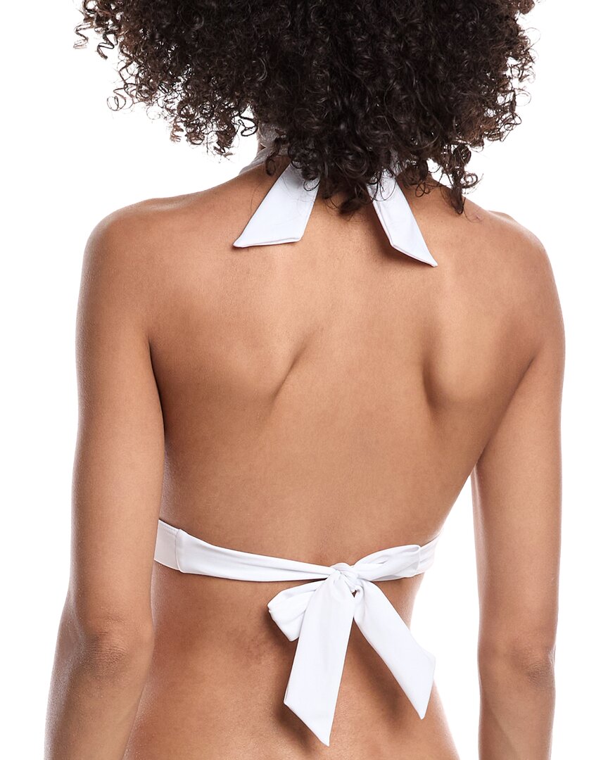 Milly Solid Carvico Crochet Stitch Bikini Top