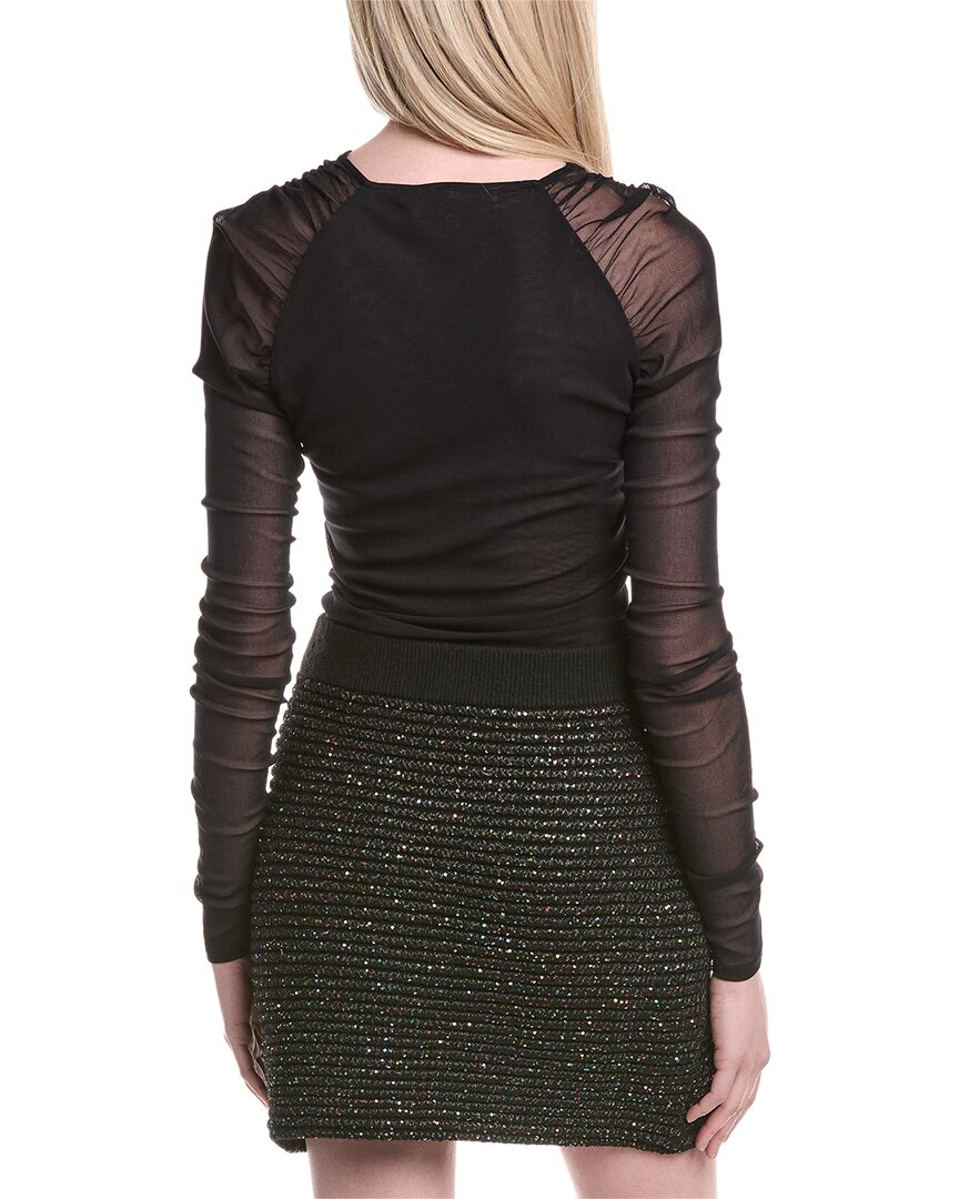 Milly Milly Knit Angora & Wool-Blend Sweater
