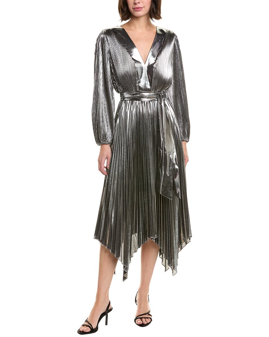 Milly Liora Pleated Midi Dress