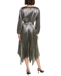 Milly Liora Pleated Midi Dress