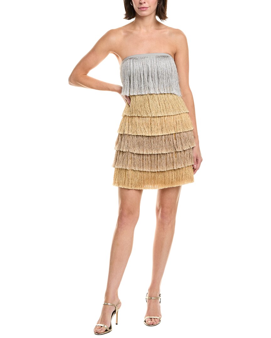 Milly Nuoir Metallic Mini Dress