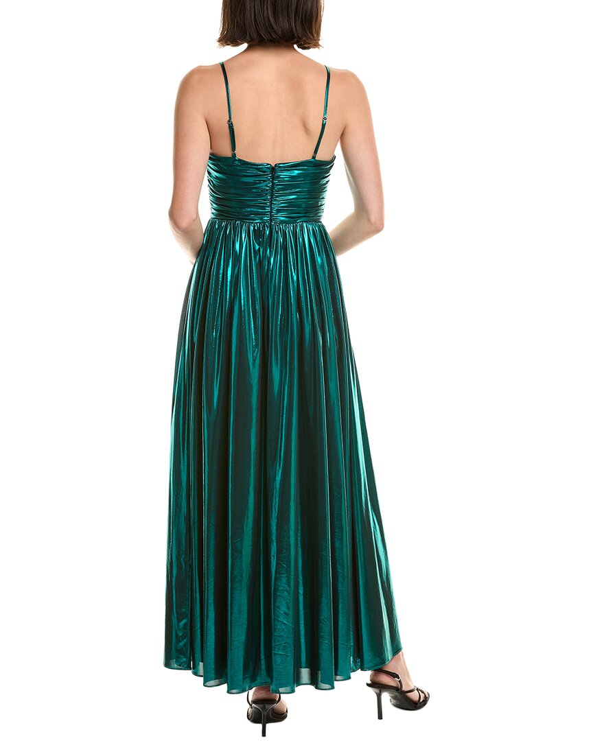 Milly Shannon Solid Metallic Dress