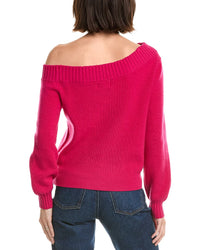 Milly Off-Shoulder Wool Sweater