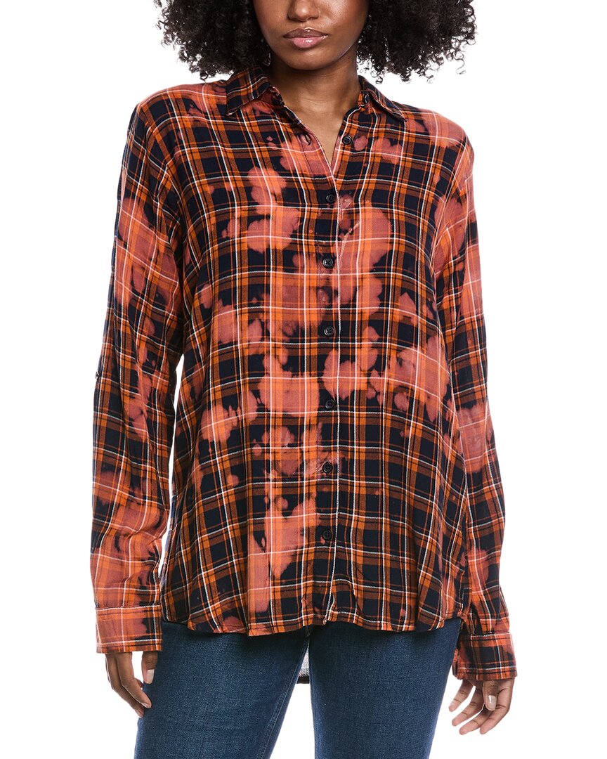 Nu Vintage Washed Flannel Shirt