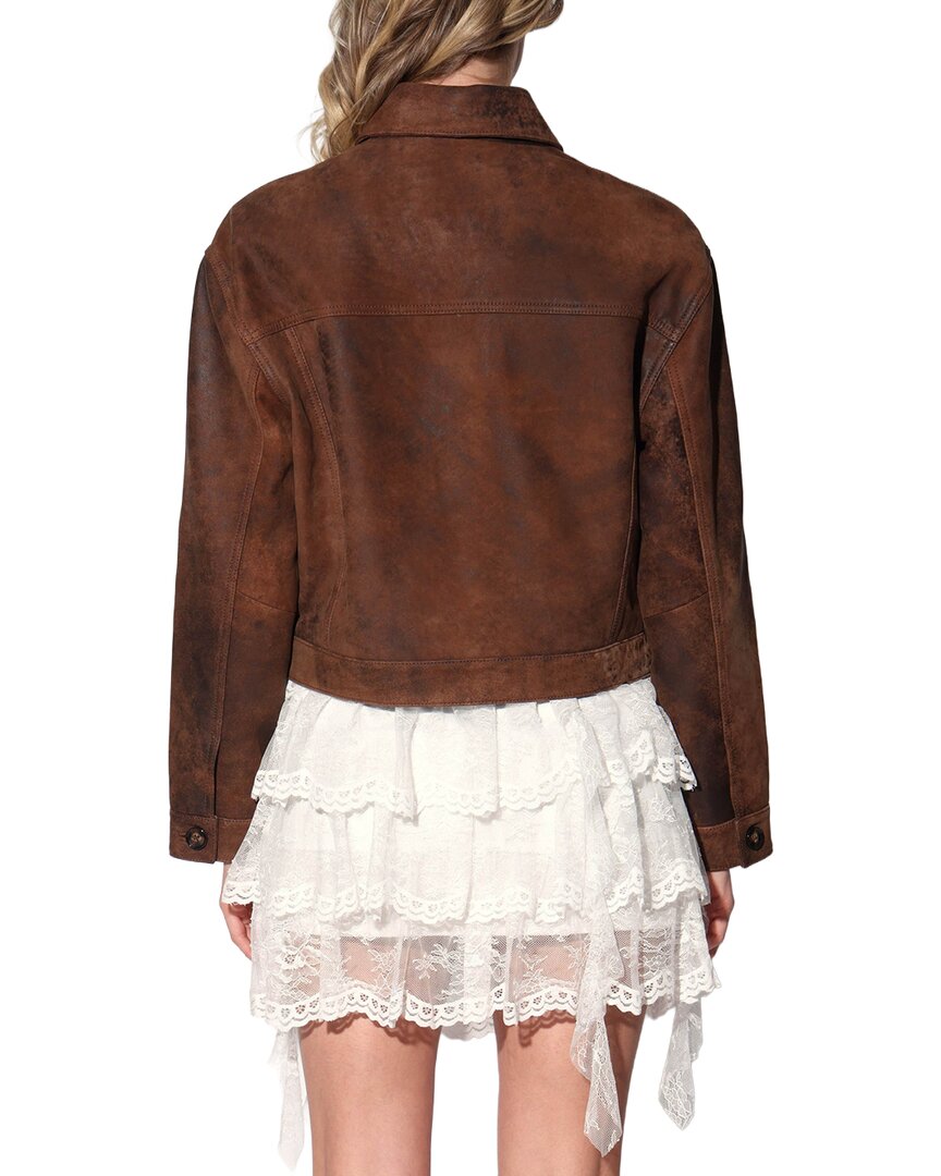 Walter Baker Larissa Leather Jacket