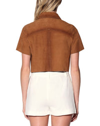 Walter Baker Karla Suede Top