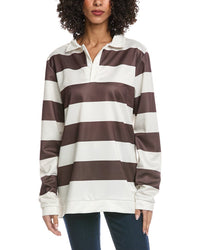 Madison Miles Stripe Polo Shirt