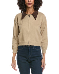 Madison Miles Knit Zip Cardigan