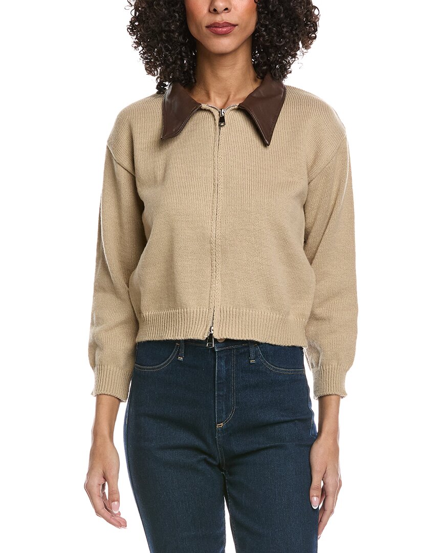 Madison Miles Knit Zip Cardigan