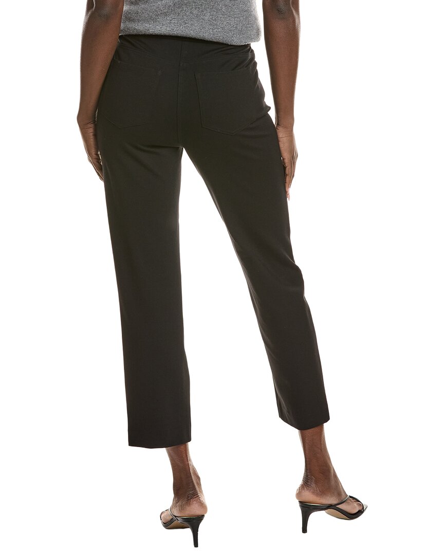 Jones New York Pull-On Seamed Leg Straight Ankle Pant